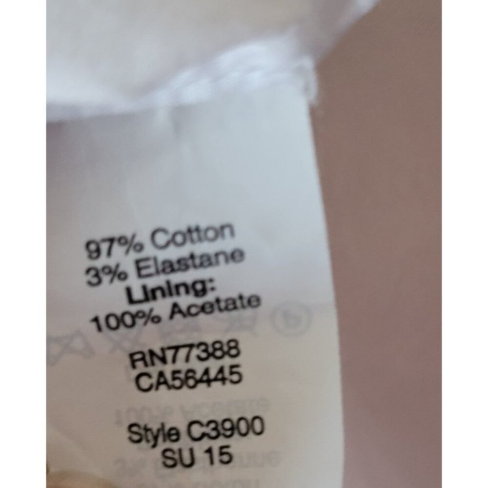 J. Crew Dress Cover Up White Long Sleeves Med. button up casual crisp beach EUC - Picture 9 of 13